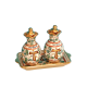 CRUET SET WITH STOPPERS