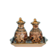 CRUET SET WITH STOPPERS