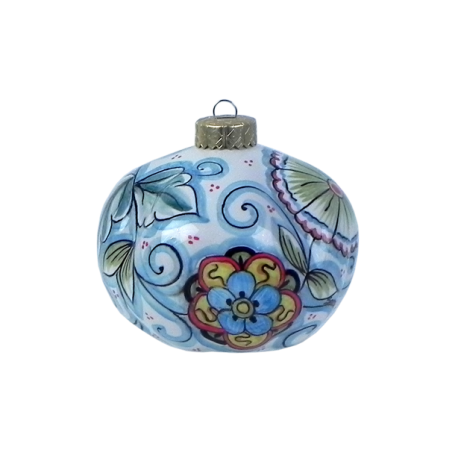 SKETCHED CHRISTMAS ORNAMENT 10CM