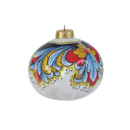 SKETCHED CHRISTMAS ORNAMENT 10CM